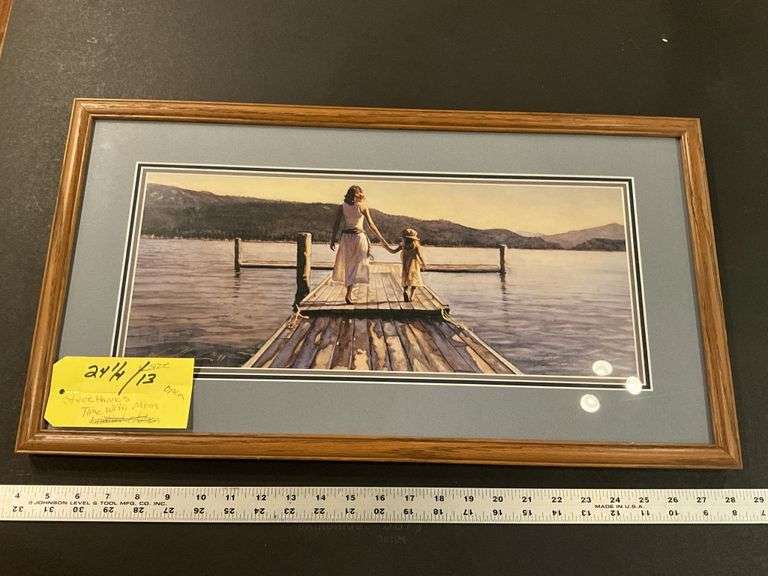 "Time with Mom" print by Steve Hanks, 24.25 x13  open edition
