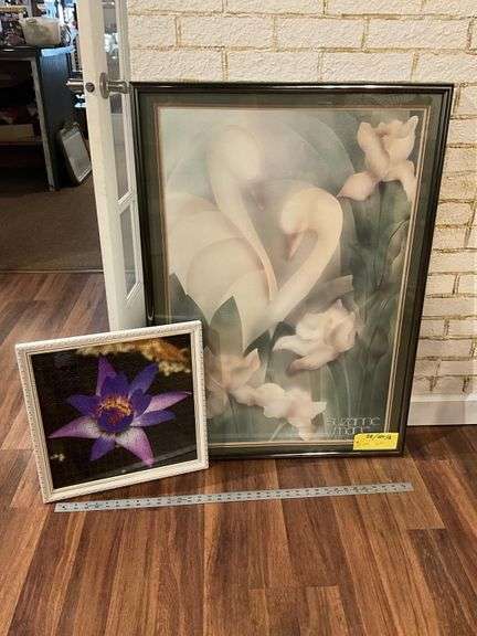 Poster and puzzle, no titles