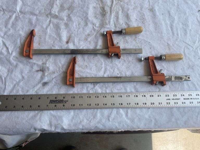 2- Jorgensen bar clamps