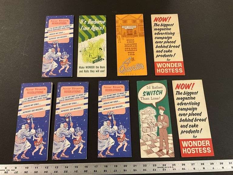 Wonderbread Vintage Calendars / notepads