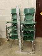 8 medium size chairs