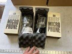 2 shure model 55S microphones