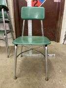 8 medium size chairs