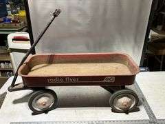 Radio Flyer 90 wagon, some rust