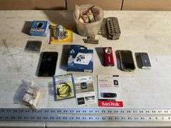 SD card, phones, etc.