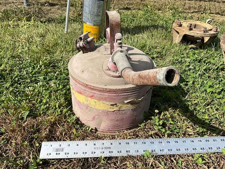 Protectoseal co. gas can Legacy Auction Company