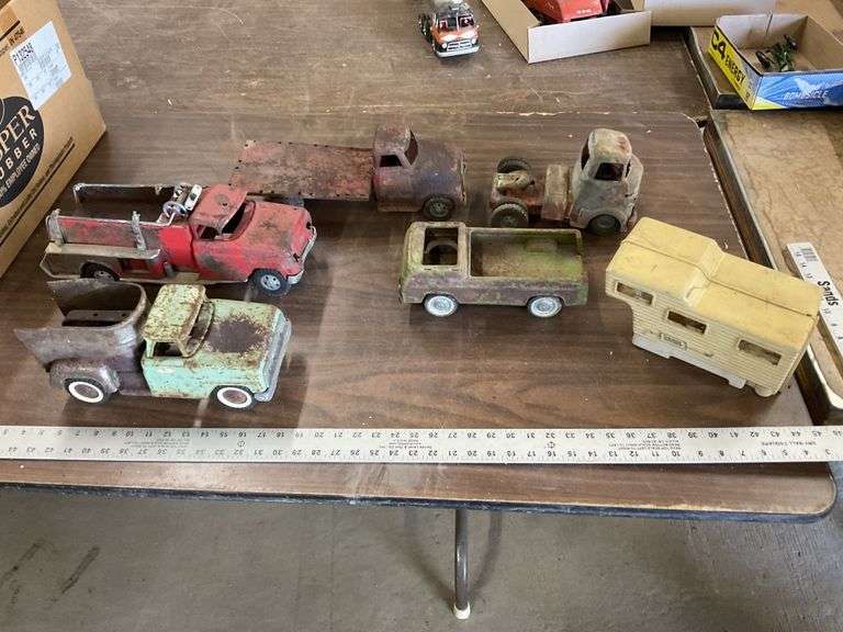 Tonka, Nylint and Wyandotte toys