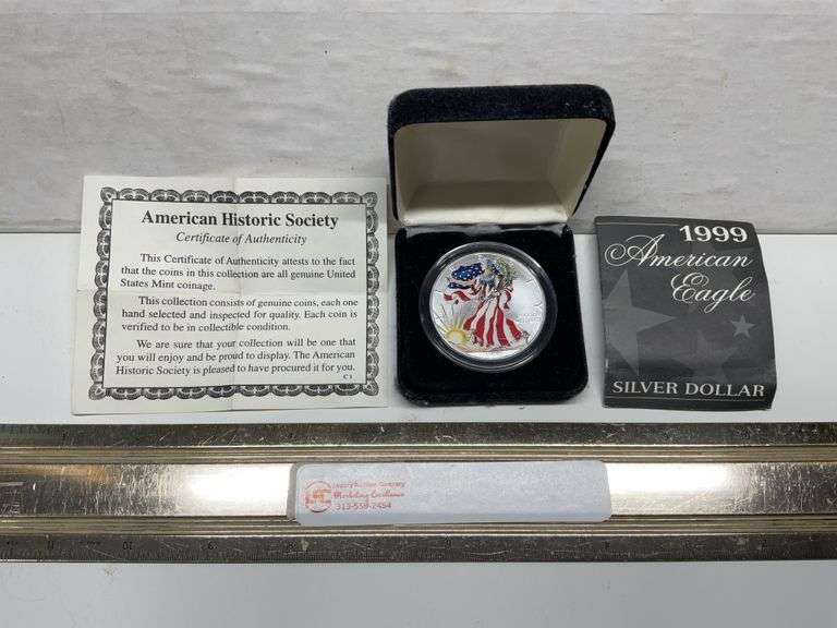 1999 American Eagle silver dollar