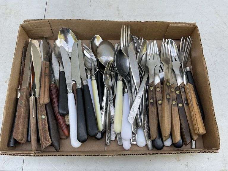 Assorted flatware