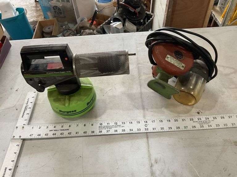 Propane insect fogger and Sears farmaster insect