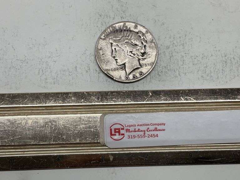 1935 S peace Silver Dollar