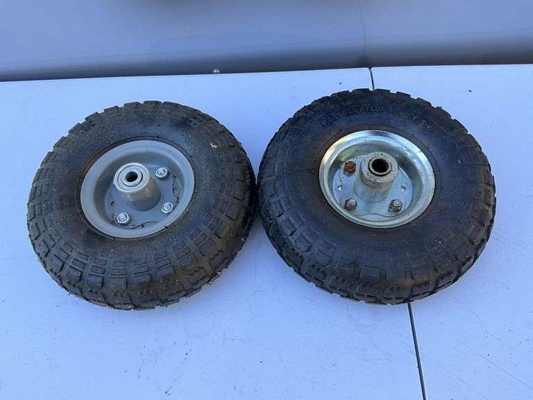 4.10/3.50 tires and rims