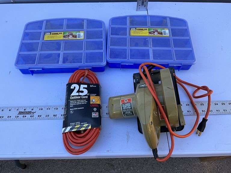 Organizers, 25' cord, Black & Decker 5 1/2"