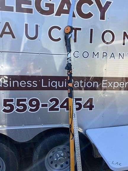 Fiskars extendable pole saw and loppers