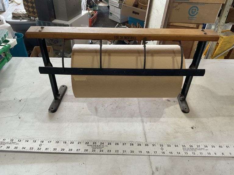 Vintage paper dispenser. For 20 inch roll