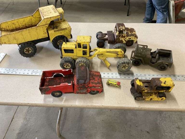 Tonka and Buddy L toys