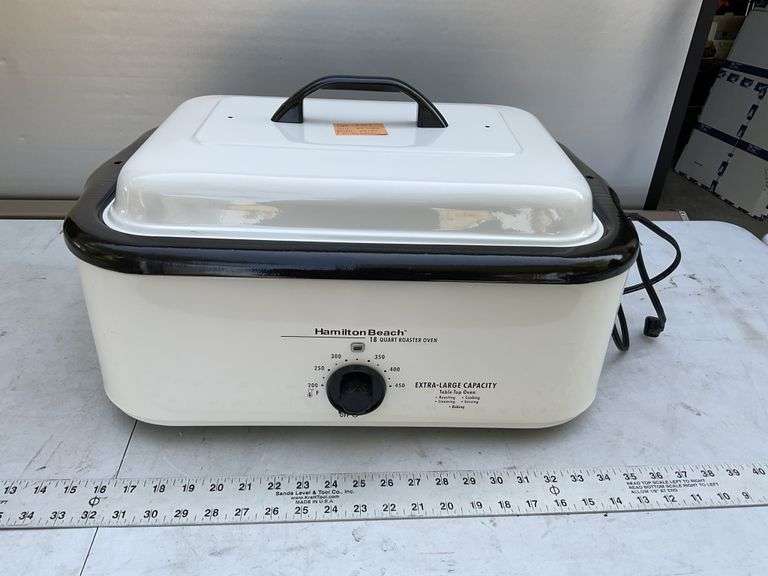 Hamilton Beach 18 quart roaster oven