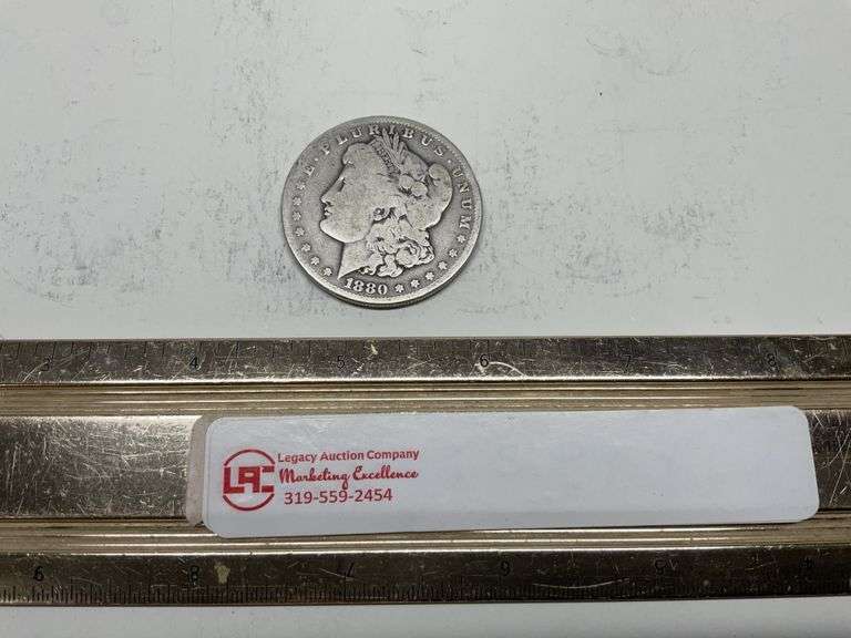 1880 S Morgan Silver Dollar