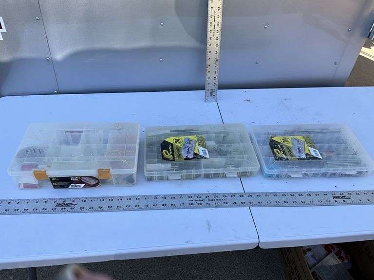 Plastic organizers and contents
