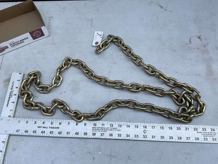 7’ 1/4" chain