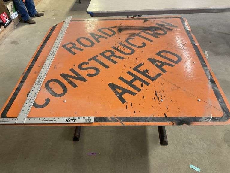 Approximately 48 x 48 table with Road