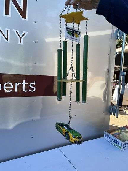 John Deere Motor Sports wind chime