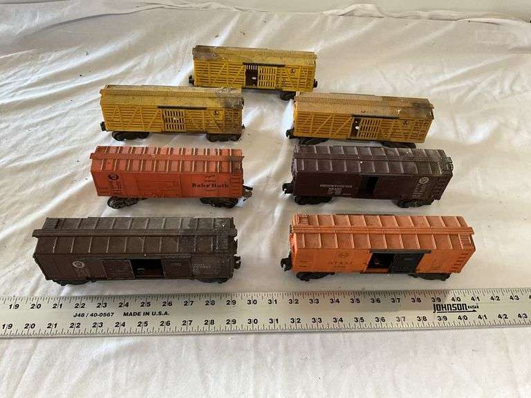 Vtg LIONEL 6464-125 New York Central O gauge post war boxcar box car Vtg LIONEL 6464-125 New York Central O gauge post war boxcar box car