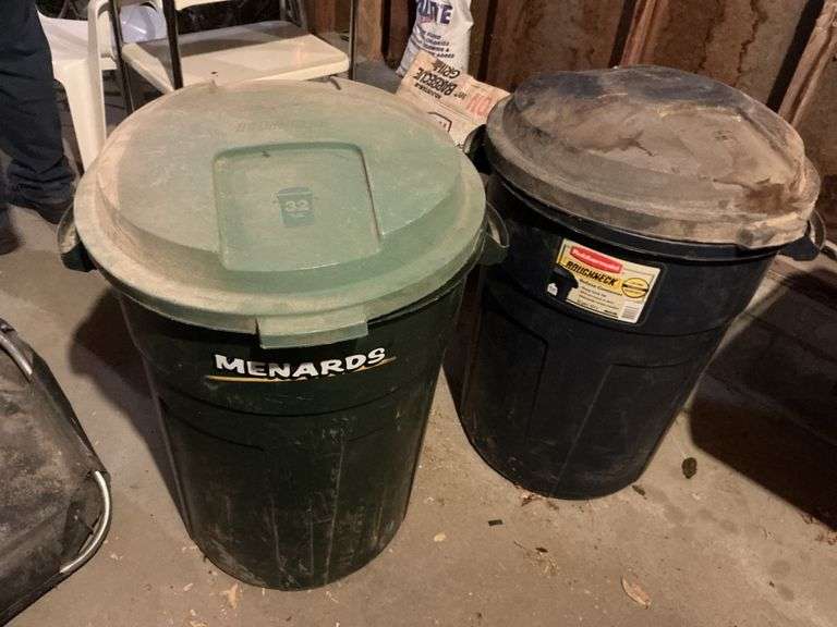 Garbage cans