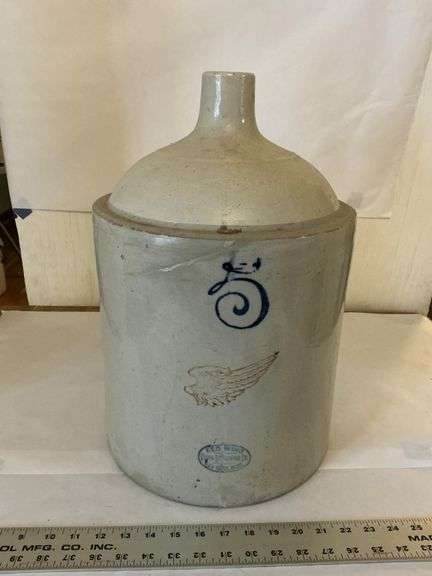 Red Wing 5 gallon jug, couple of chips