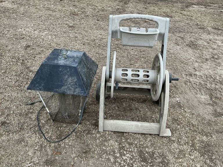 Bug zapper and hose reel