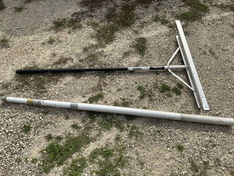 Rake & flag pole