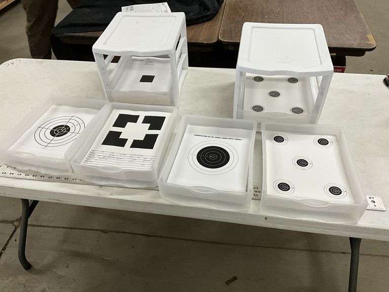 Paper Target Case Assorted paper targets and organizers - Legacy Auction Company