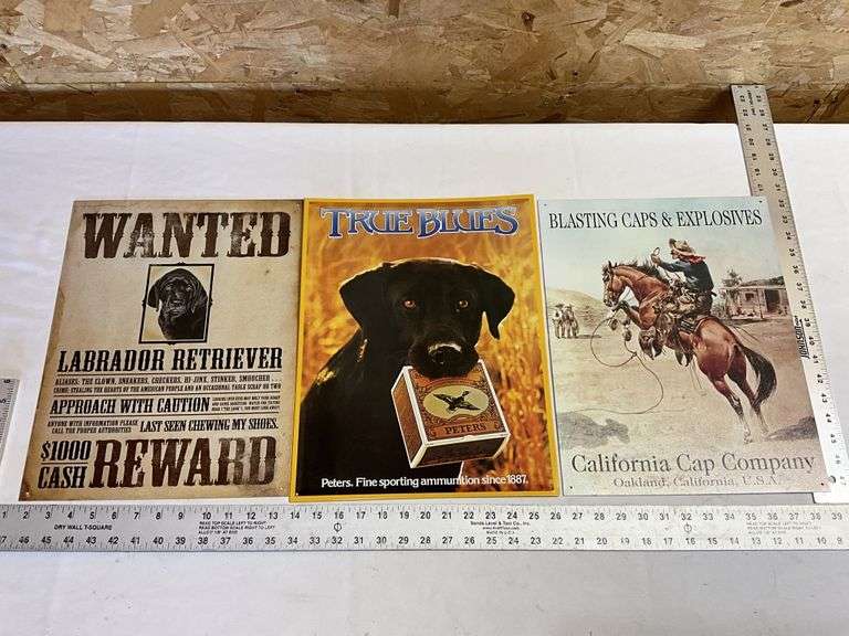 Lab, Peters ammunition and California Cap
