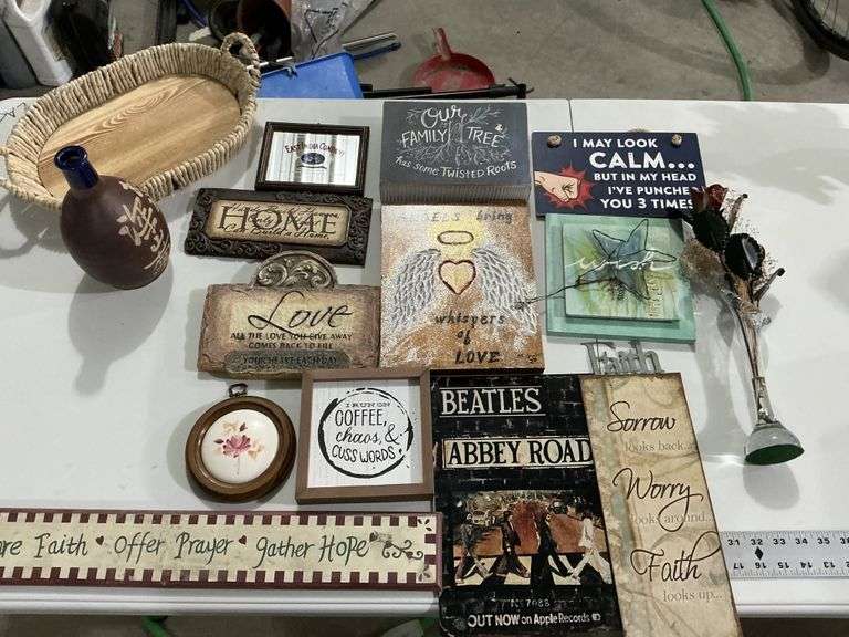 Wall decor, etc