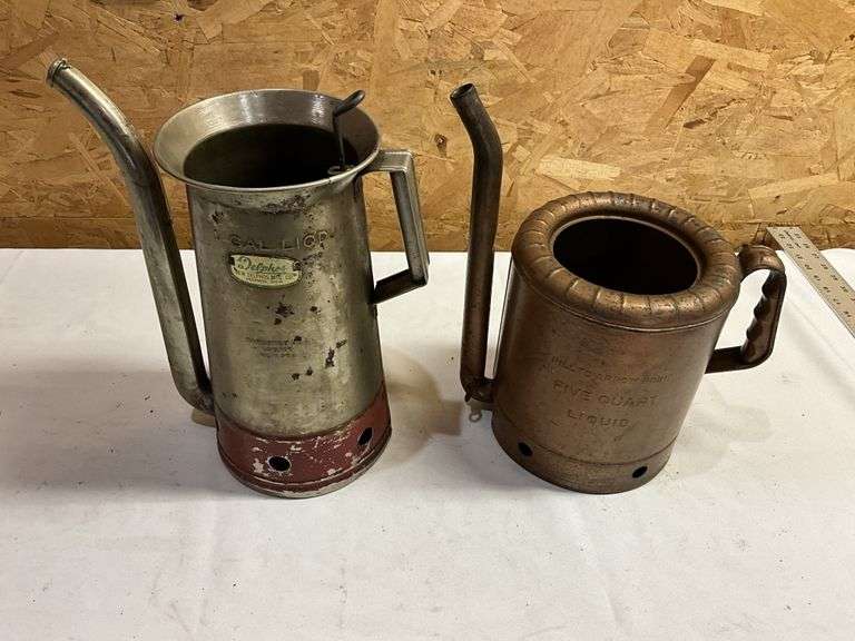 Vintage oil dispensers