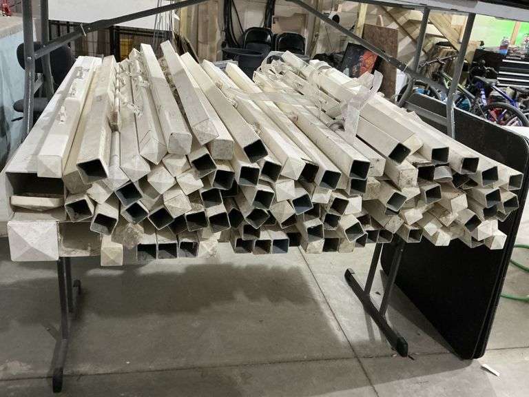 White vinyl fence 5' posts/covers?
