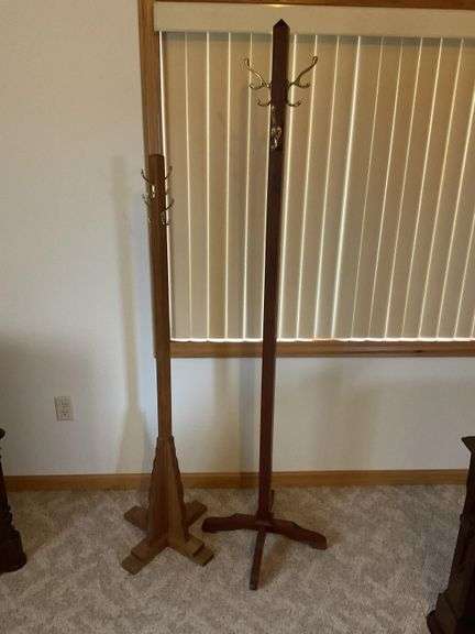 Toby Coat Rack Two coat racks (1) 77