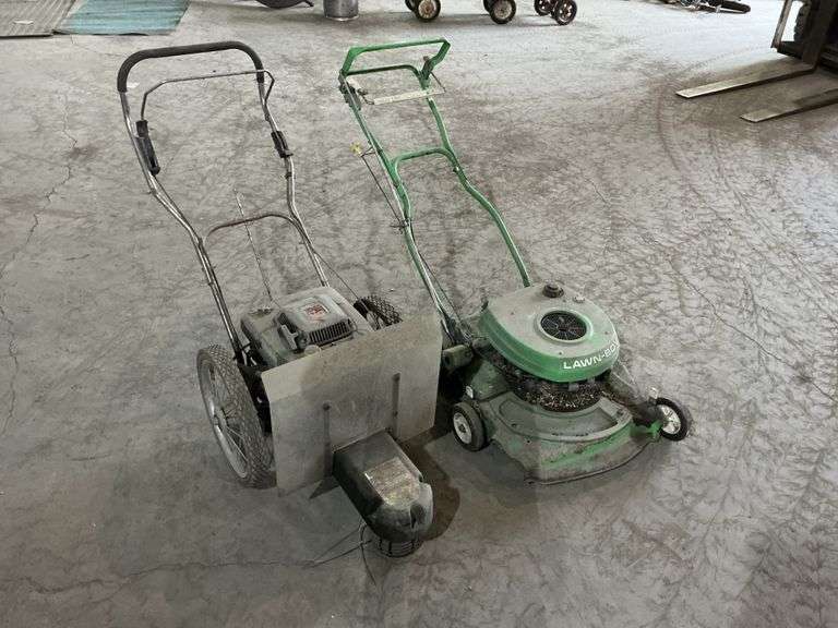 DR trimmer/mower and lawn boy lawnmower