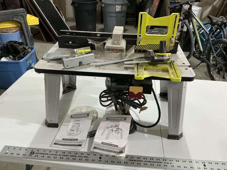 Performax router, router table & accessories