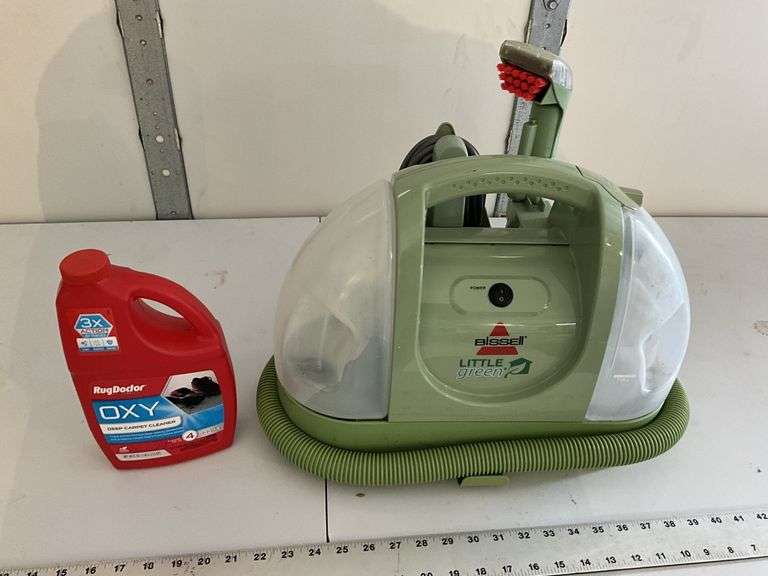 Bissell little green and carpet cleaner