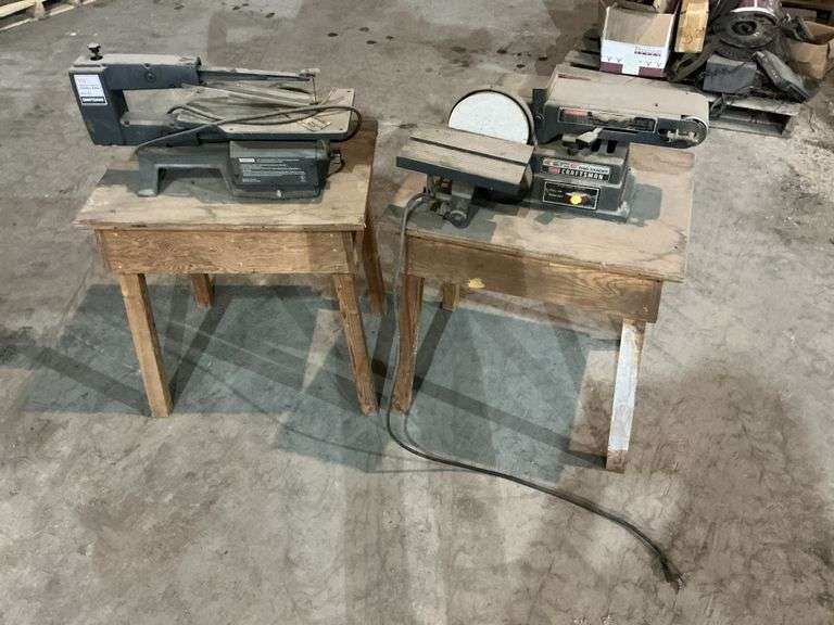 Craftsman scroll saw and sander