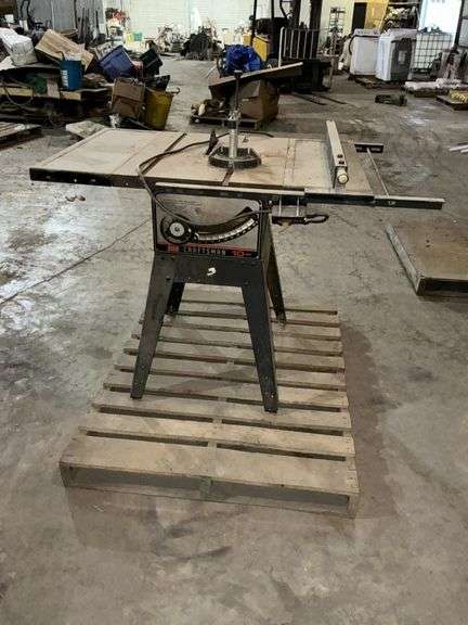 Craftsman 10" table saw
