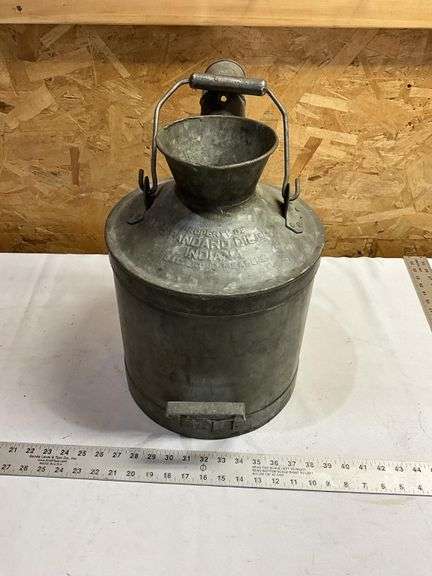 Vintage Standard Oil Co. 5 gallon liquid