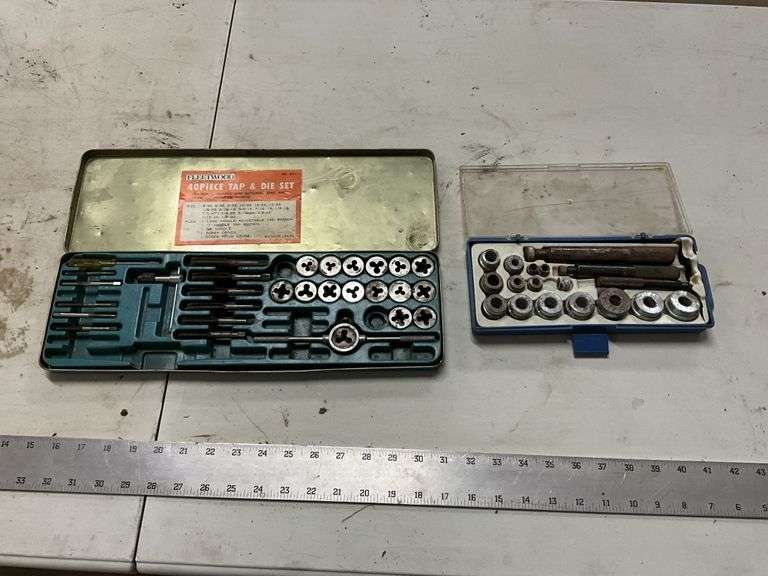 Pushing driver set and tap and die set - Legacy Auction Company