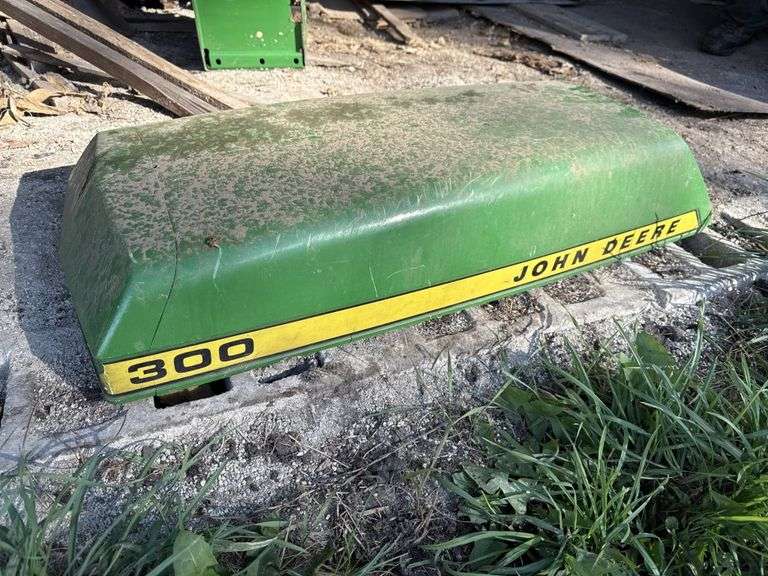John Deere 300 hood