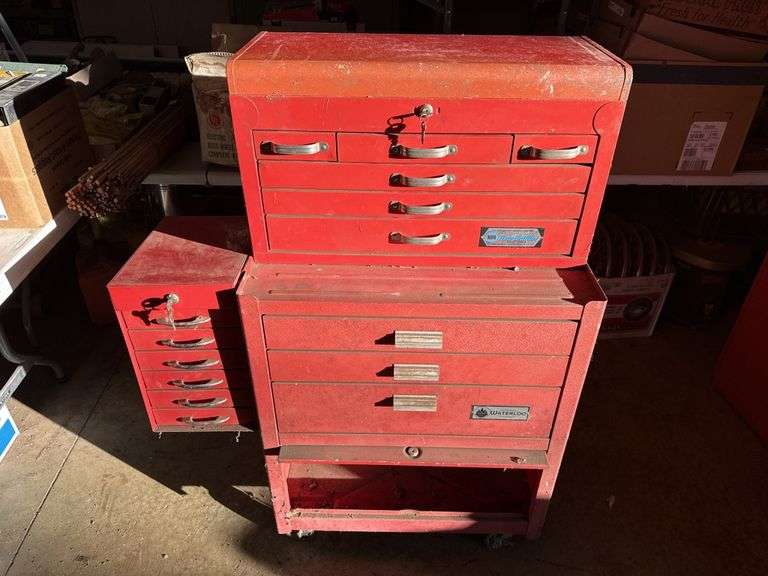 Waterloo/Napa toolbox w/key