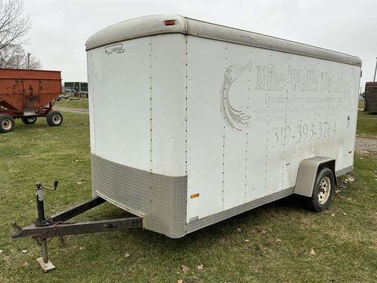 14' 2000 Doolittle enclosed trailer w/reg