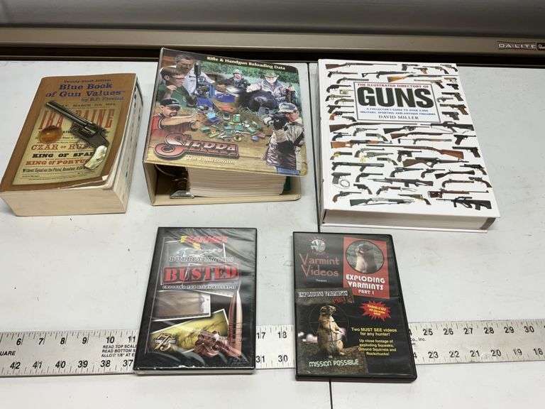 Gun and reloading books, etc. - Legacy Auction Company