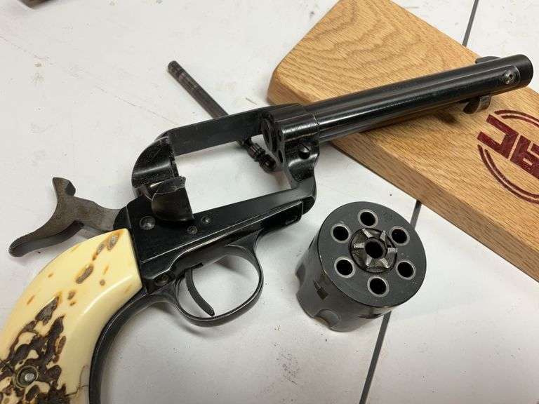 Hawes Western six shooter. 22 caliber. With case - Legacy Auction Company