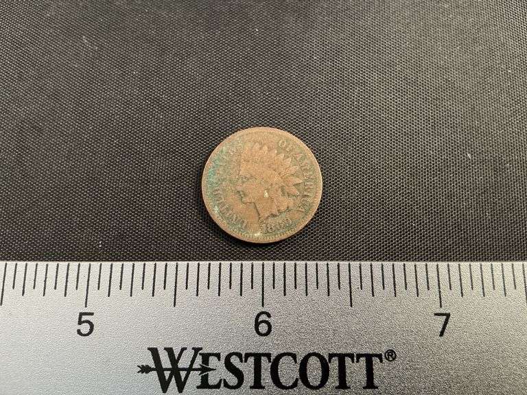 Rare 1869 Indian head cent